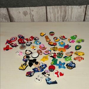 Source Unknown Colorful Cartoon Shoe Charms Set